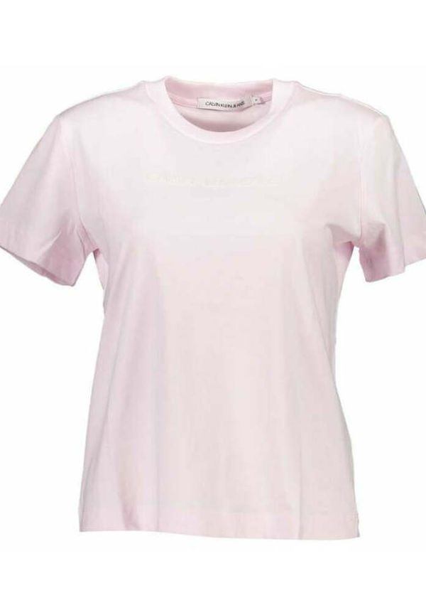 Calvin Klein Calvin Klein Women Short Sleeve T-shirt Pink Rosa, Dam