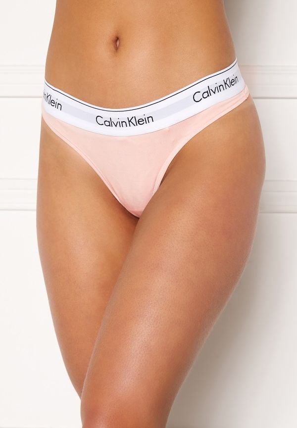 Calvin Klein CK Cotton Thong 2NT Nymphs Thigh XL