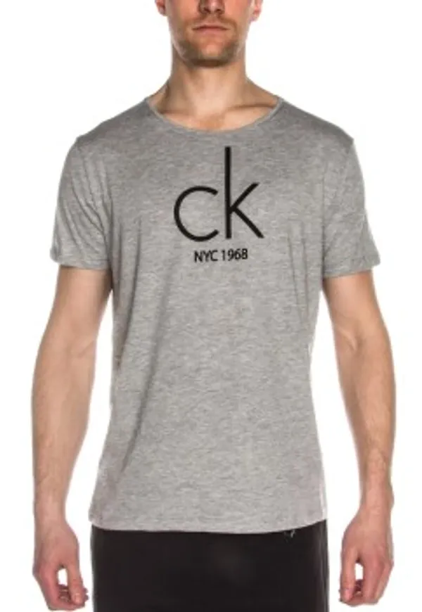 Calvin Klein CK NYC Relaxed Crew Tee Grå Medium Herr