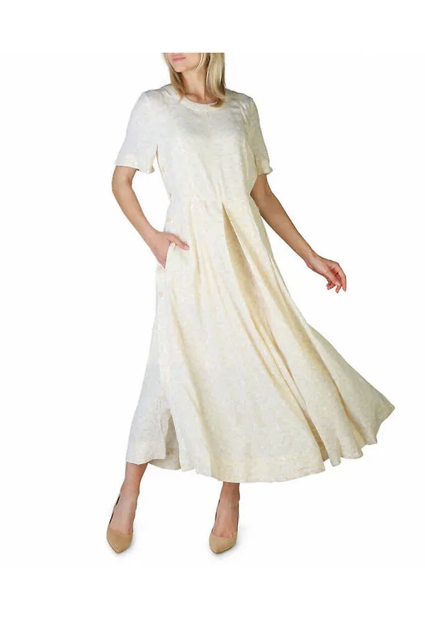 Calvin Klein dress K20K200744 Vit, Dam