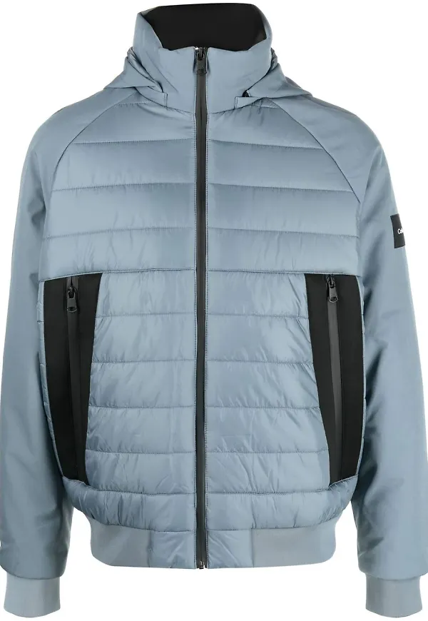 Calvin Klein Essential vadderad jacka - Blå