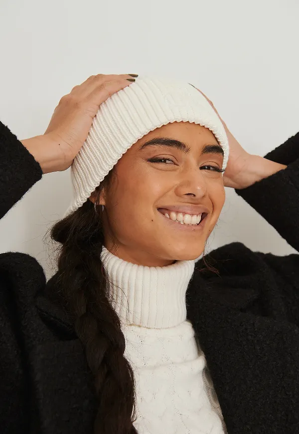 Calvin Klein Essentials Beanie - White