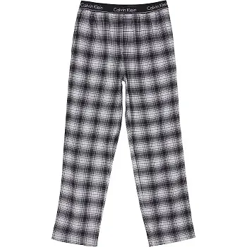 Calvin Klein Flannel Pyjama Pants Rutig bomull X-Large Dam