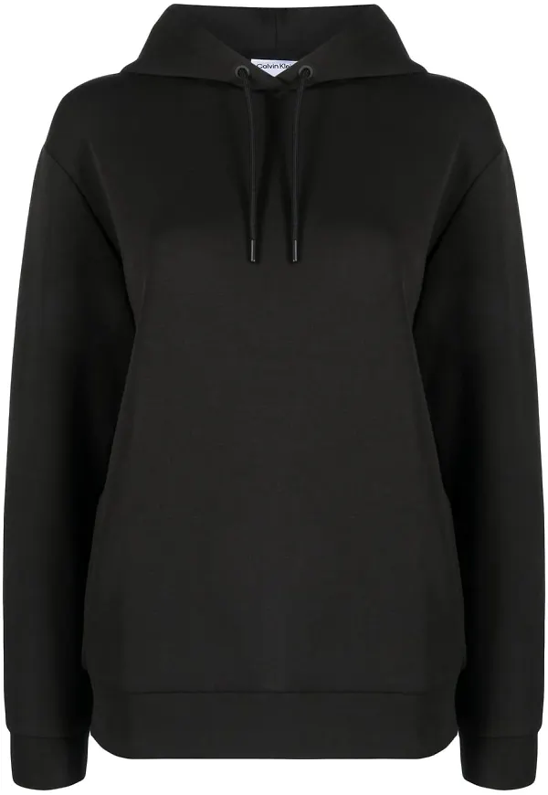 Calvin Klein hoodie med dragsko - Svart