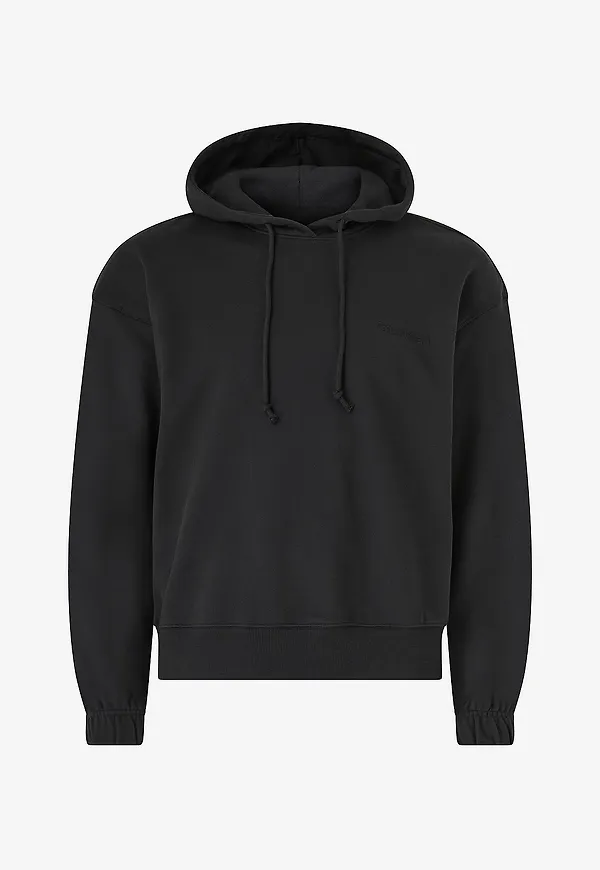 Calvin Klein - Huvtröja L/S - Svart
