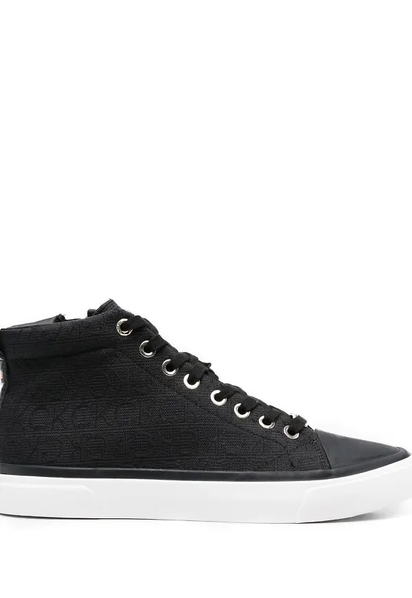 Calvin Klein höga sneakers - Svart