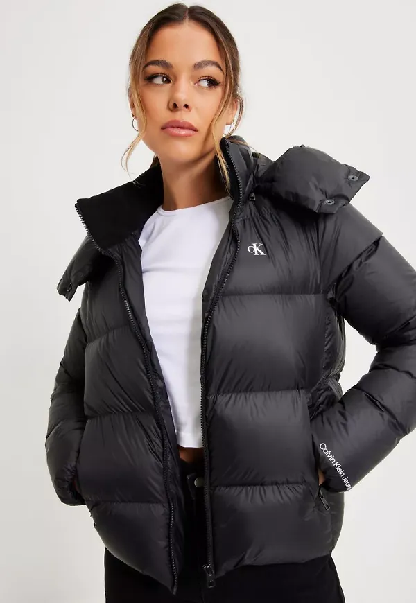 Calvin Klein Jeans - Jackor - Black - Ck Mw Down Short Puffer - Jackor & Kappor - Jackets