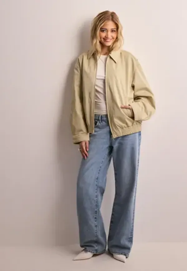 Calvin Klein Jeans - Beige - Cotton Bomber