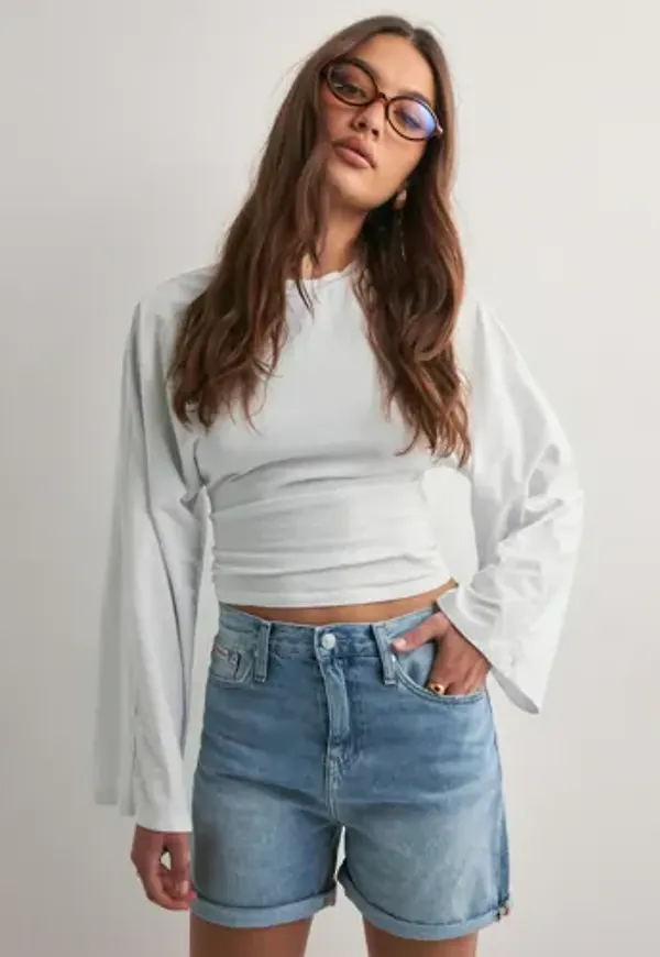 Calvin Klein Jeans - Blå - Mom Short