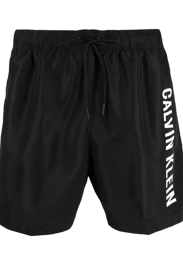 Calvin Klein Jeans badbyxor med logotyp - Svart