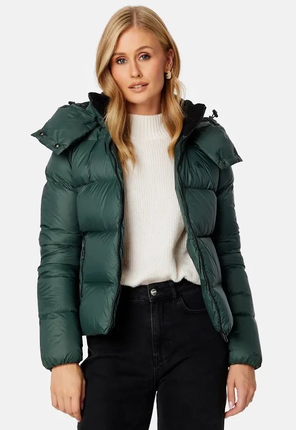 Calvin Klein Jeans CK MW Down Short Puffer L7E Dark Seaweed M