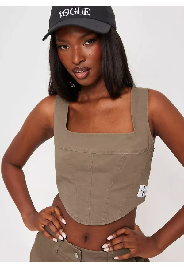 Calvin Klein Jeans Corset Top Corset tops Shitake