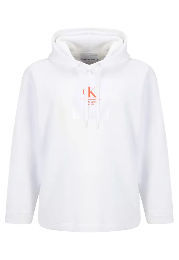 Calvin Klein Jeans Curve Sweatshirt ljusorange / off-white