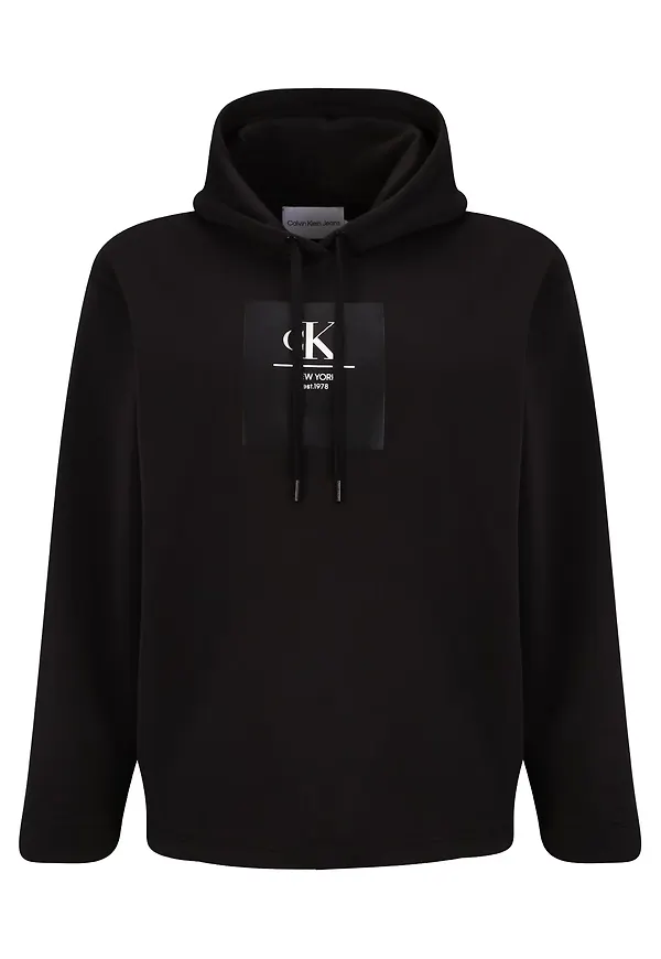 Calvin Klein Jeans Curve Sweatshirt svart / vit