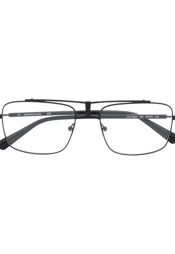 Calvin Klein Jeans fyrkantiga glasögon - Svart