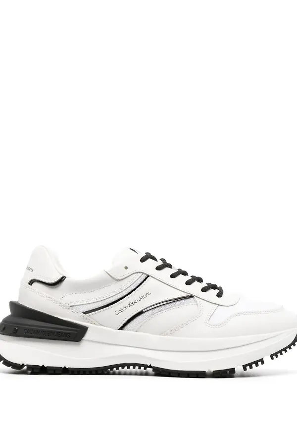 Calvin Klein Jeans grova sneakers - Vit