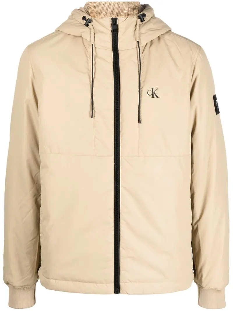 Calvin Klein Jeans jacka med logotyp - Neutral