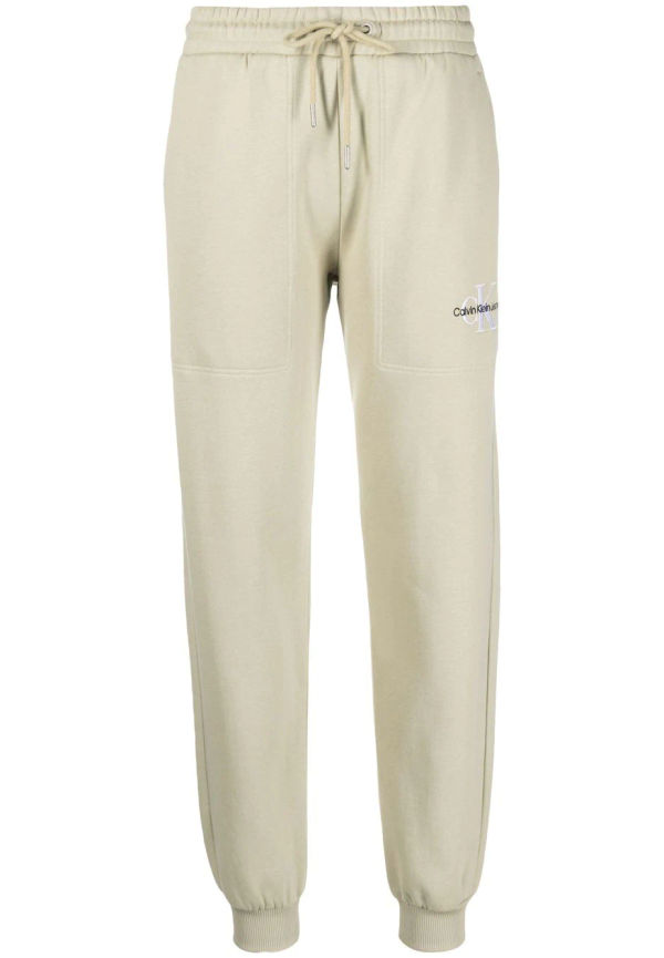 Calvin Klein Jeans mjukisbyxor med broderad logotyp - Grön