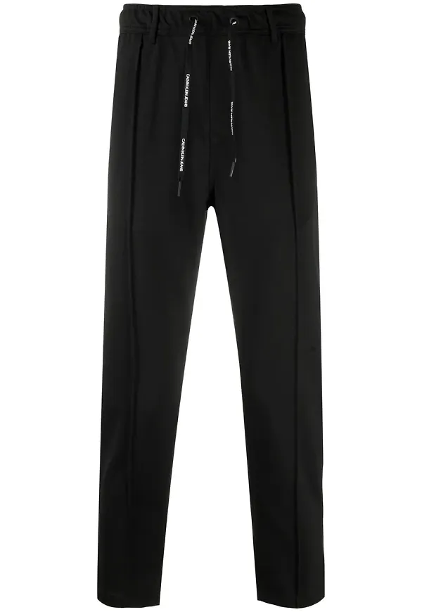 Calvin Klein Jeans mjukisbyxor med logotyp - Svart