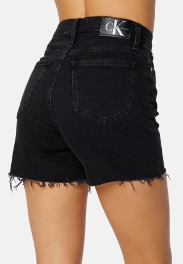 Calvin Klein Jeans Mom Shorts 1BY Denim Black 26