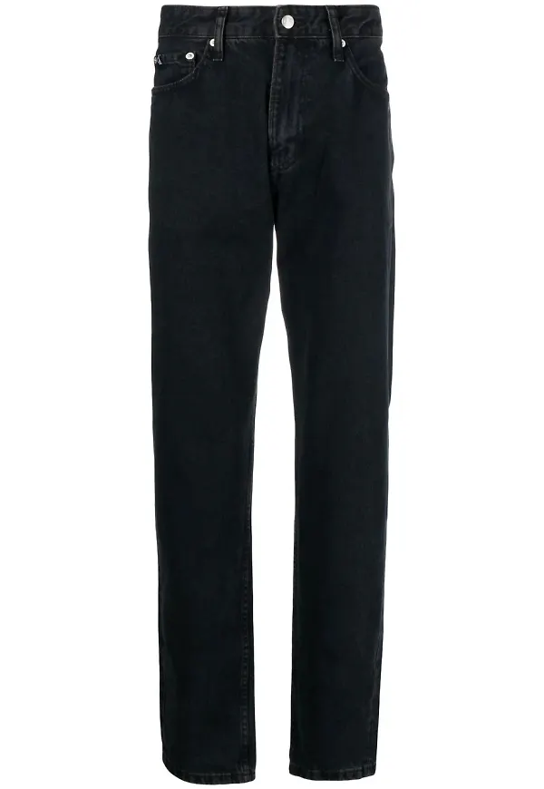 Calvin Klein Jeans straight-jeans - Grå