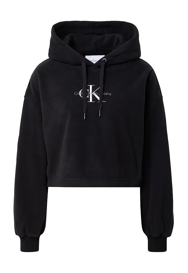 Calvin Klein Jeans Sweatshirt svart / vit