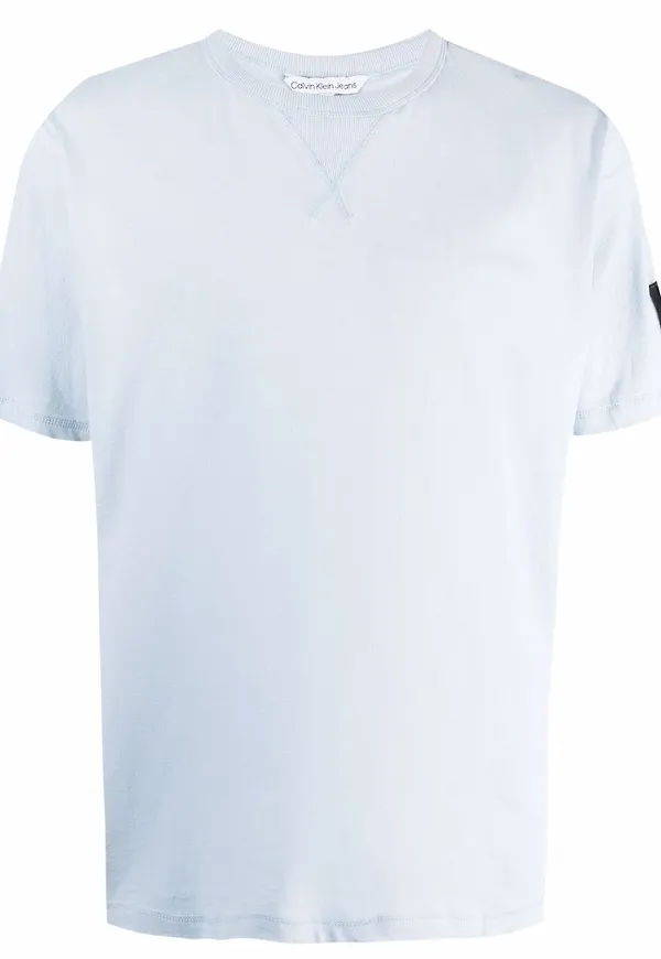 Calvin Klein Jeans t-shirt med logotypmärke - Blå