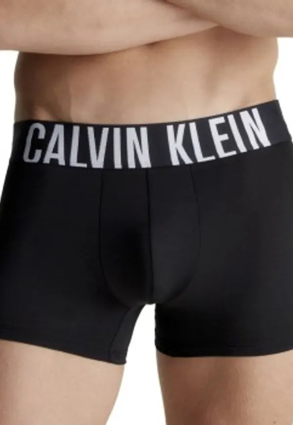 Calvin Klein Kalsonger 3P Power Trunks Svart polyester Small Herr