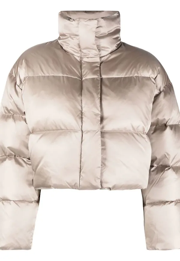 Calvin Klein kort puffjacka - Neutral