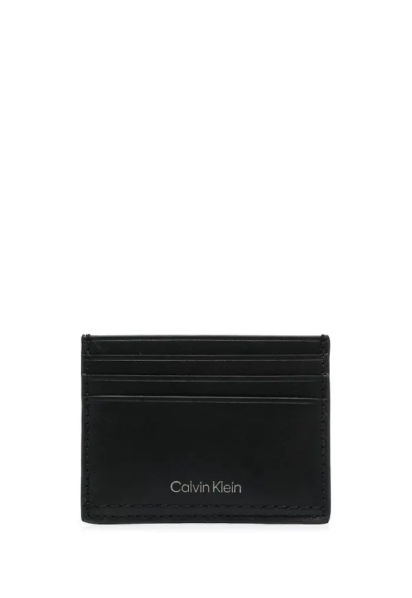 Calvin Klein korthållare med logotyp - Svart