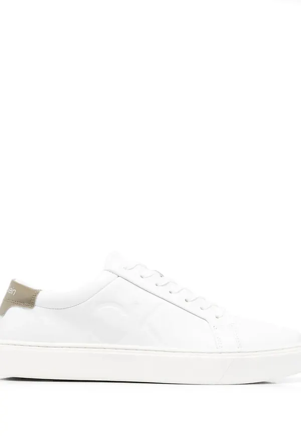 Calvin Klein låga sneakers - Vit