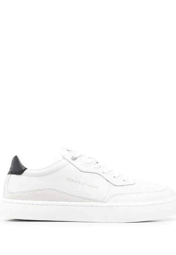 Calvin Klein låga sneakers - Vit