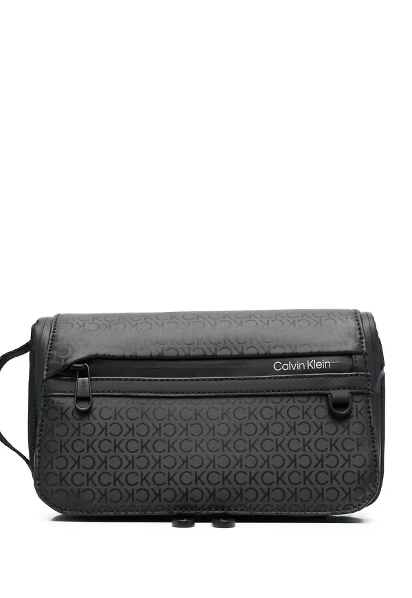Calvin Klein necessär med monogram - Svart