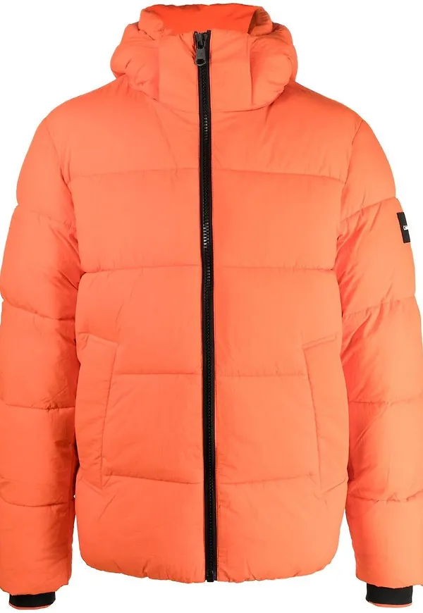 Calvin Klein puffjacka med huva - Orange