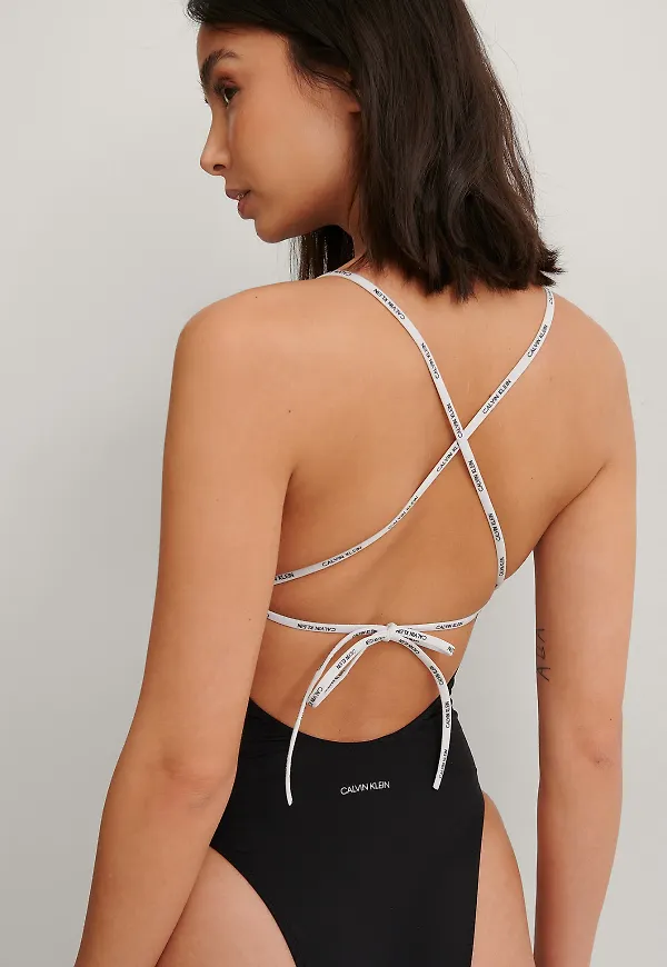Calvin Klein Pure Swimsuit - Black
