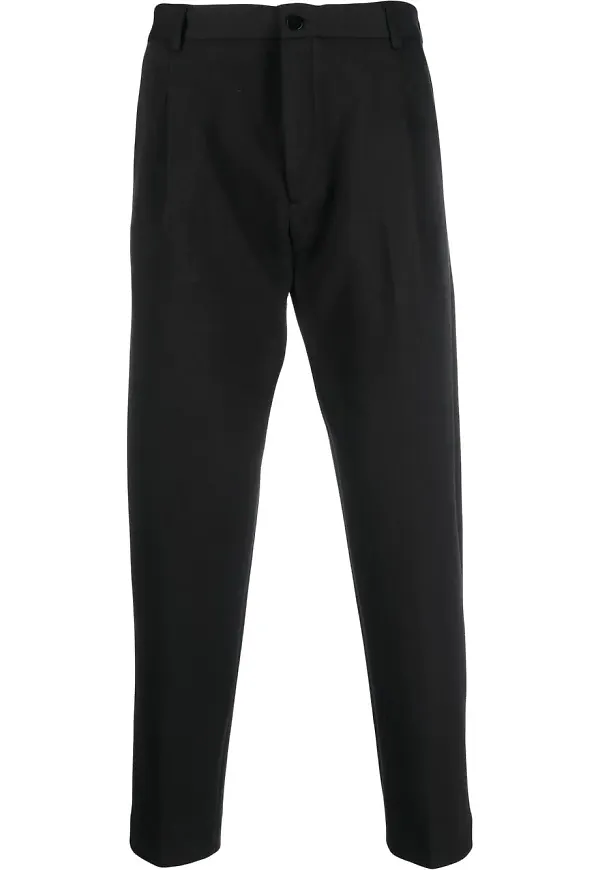 Calvin Klein raka byxor - Svart