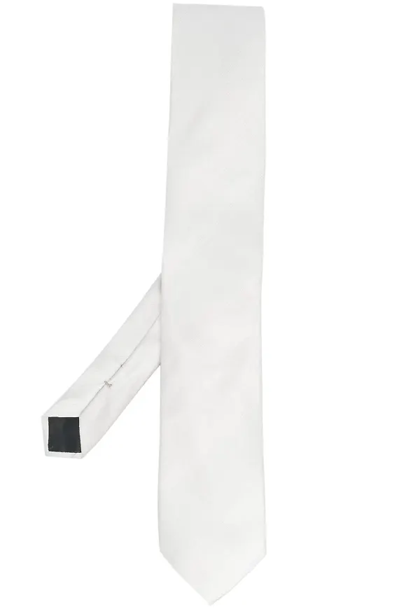 Calvin Klein sidenslips med struktur - Grå