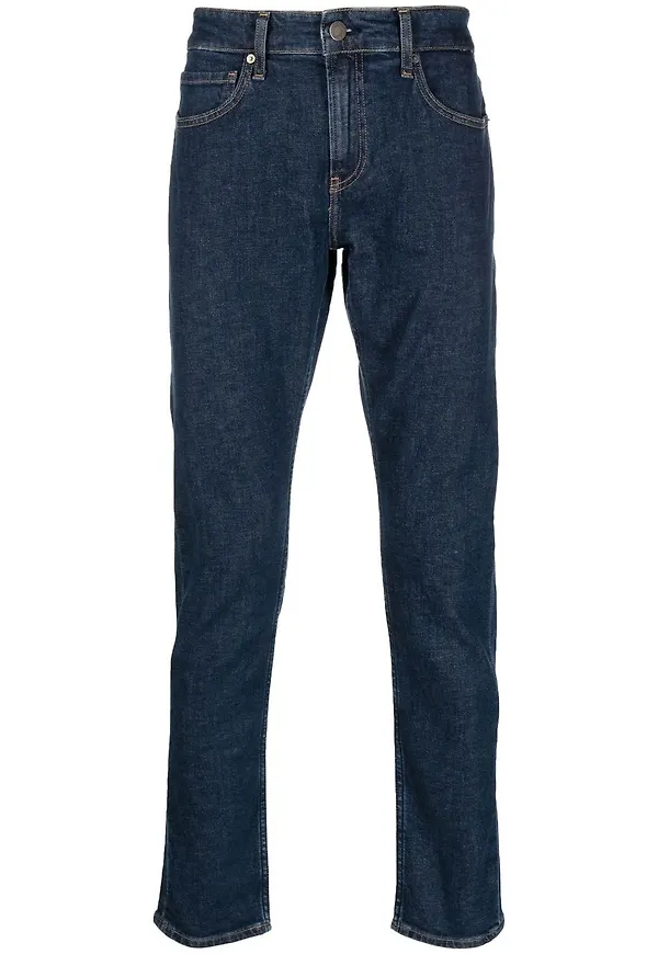 Calvin Klein slim fit-jeans - Blå