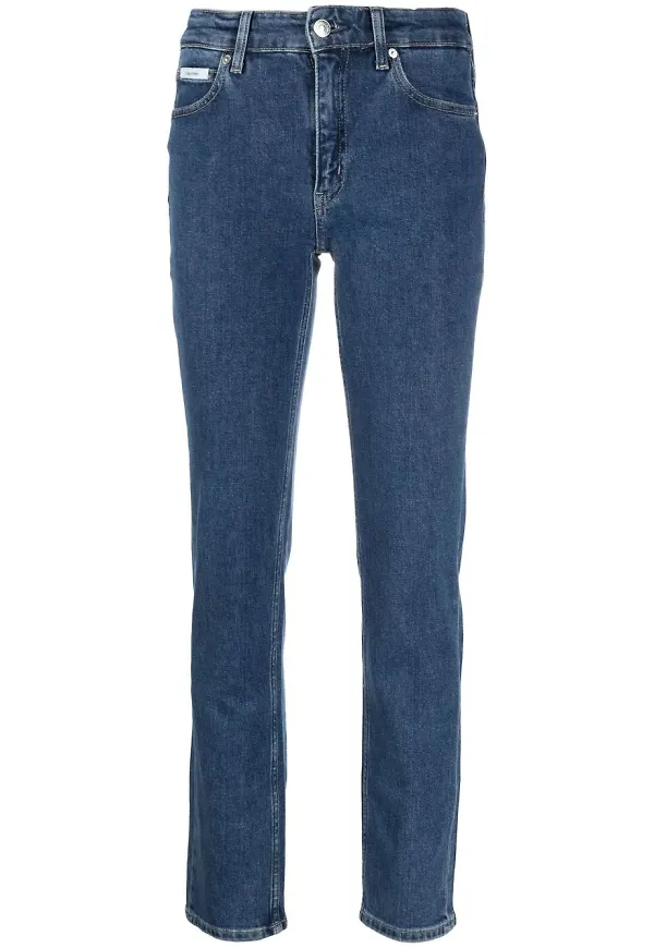Calvin Klein slim fit-jeans - Blå