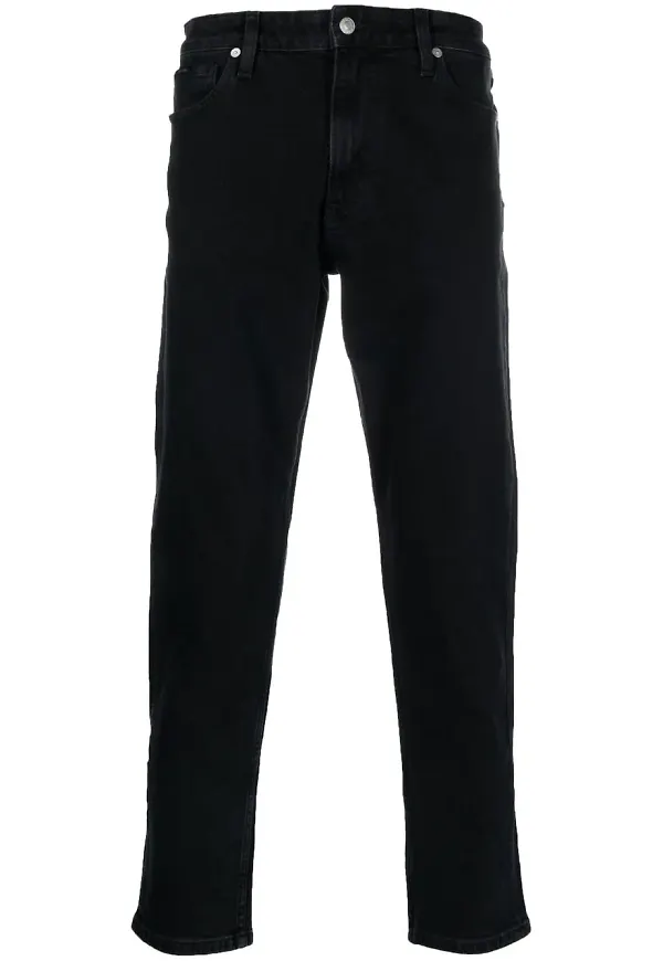 Calvin Klein slim fit-jeans - Svart