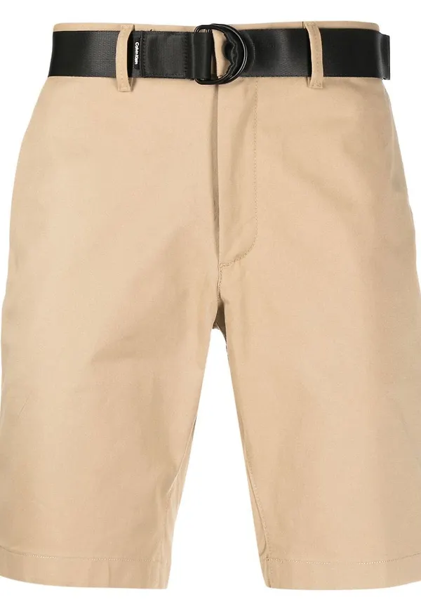 Calvin Klein smala twillshorts - Neutral