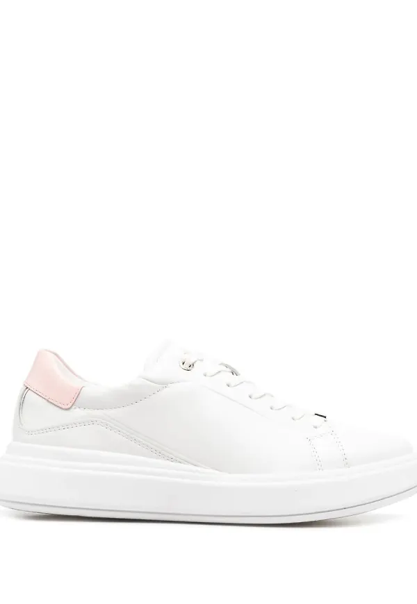 Calvin Klein sneakers med grov sula - Vit