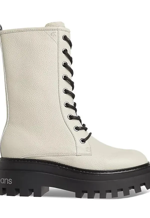 Calvin Klein Snörstövlar Beige, Dam
