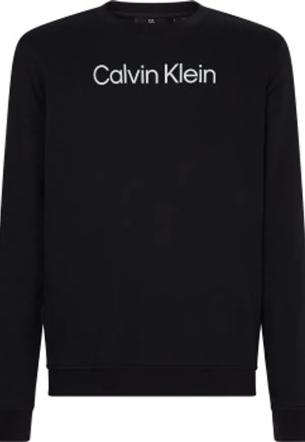 Calvin Klein Sport Essentials Pullover Sweater Svart bomull Small Herr