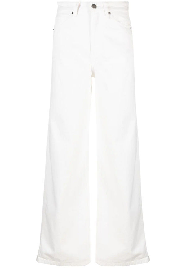 Calvin Klein straight-jeans - Vit