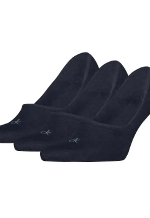 Calvin Klein Strumpor 3P Footie Socks For Men Navy Strl 39/42 Herr