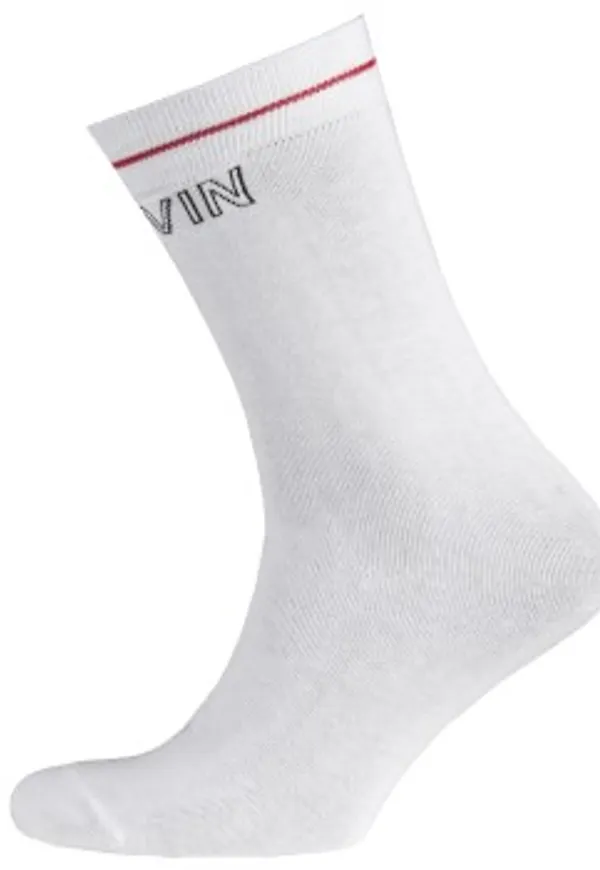 Calvin Klein Strumpor Modern Cotton Logo Tube Kris Socks Vit Strl 36/41 Dam