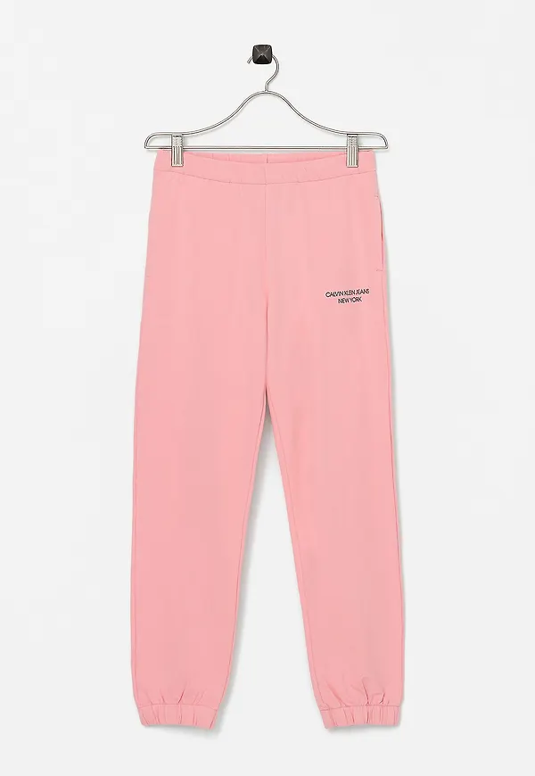 Calvin Klein - Sweatbyxa Mini Monogram Sweatpants - Rosa