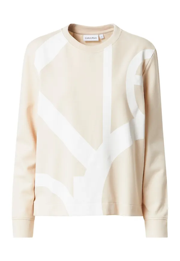 Calvin Klein Sweatshirt ecru / vit