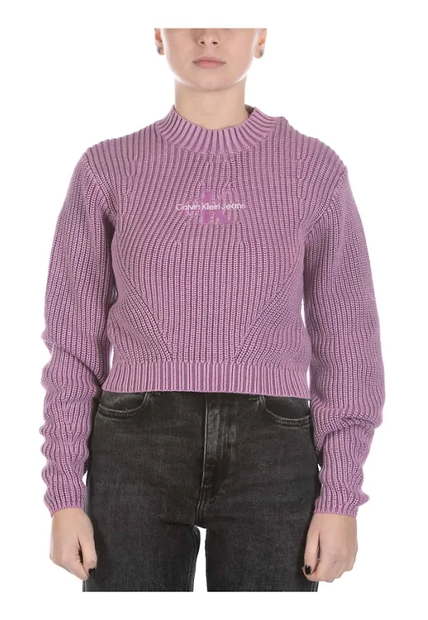 Calvin Klein Sweatshirts Lila, Dam